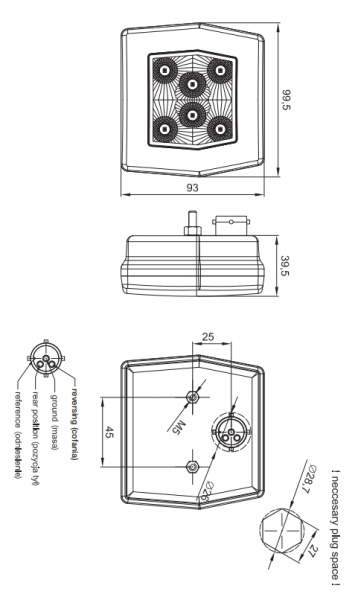 FT-125 LED BAJONET SHEMA